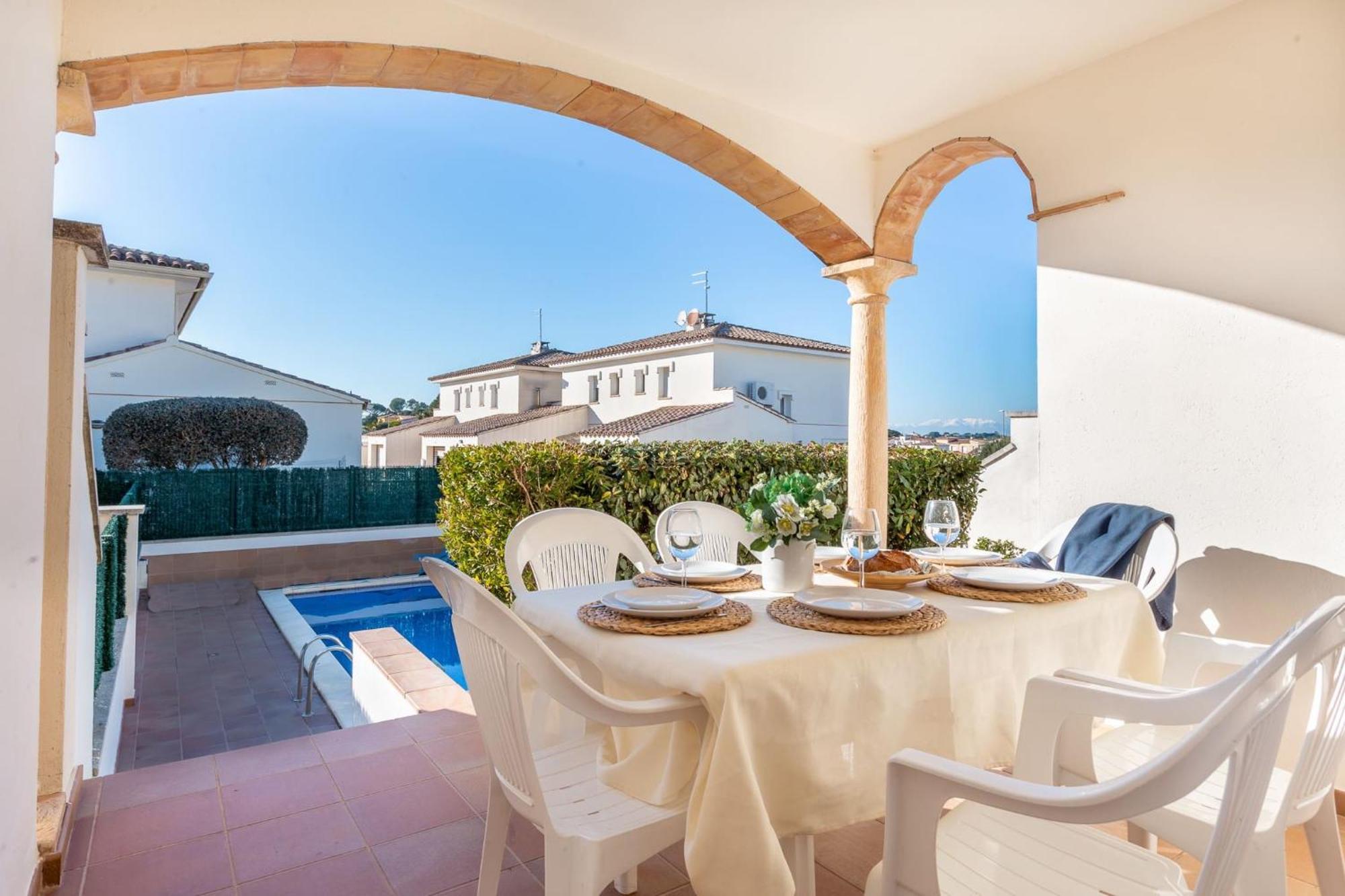 Casa Bosque Del Mar Villa L'Escala Exterior photo